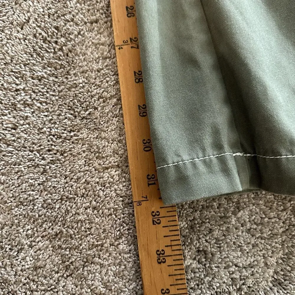 True Religion Green Cargo Pants Mens 30x32 Corpcore Grunge Punk Y2K Style Baggy